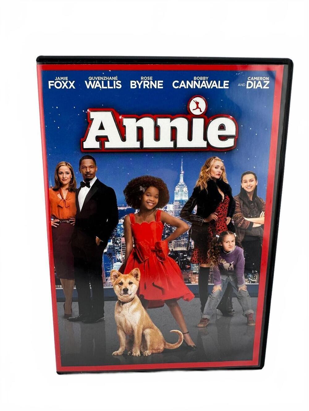 Annie DVD Movie Starring Jamie Foxx & Quvenzhané Wallis - Family Film by Sony
